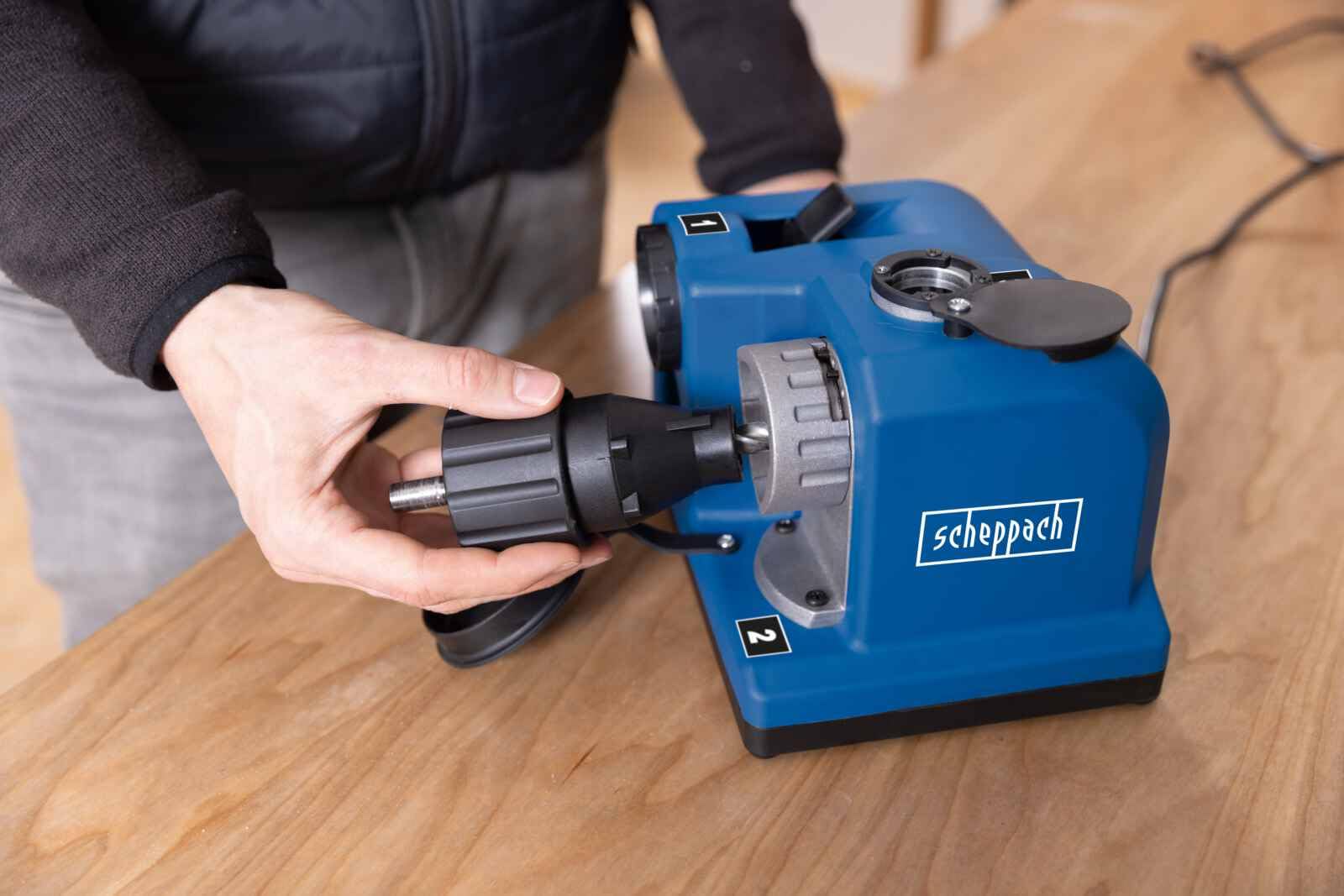 Scheppach DBS800 - Temperamatite, 240 V, colore: Blu/Nero