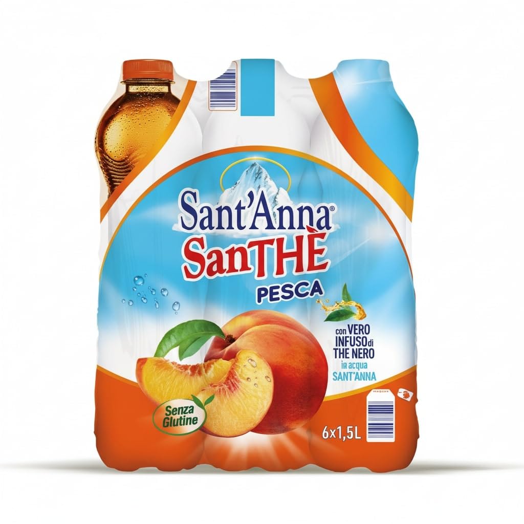 Sant'Anna PRO Functional Protein Drink – Green Fruits & Mint, 11.15 Fl Oz (12-Pack) | 15g Protein + Zinc | No Sugar | Clear Water | Crafted with Sant’Anna Alpine Water | BPA-Free | No Preservatives