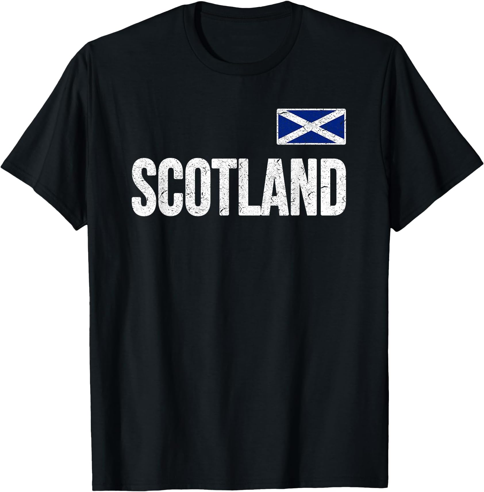 Scotland T-Shirt Scottish Flag Souvenir Love Gift T-Shirt