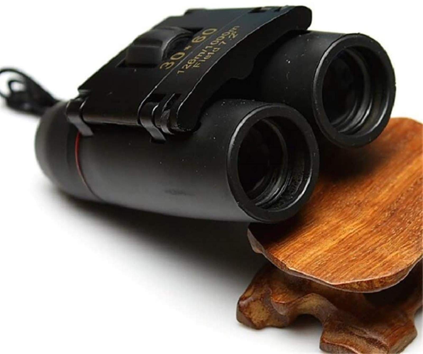 Telescopio portátil Alta Potencia, binoculares pequeños, compactos, Ligeros, Mini binoculares Bolsillo Plegables con Poca luz para Exteriores, Viajes, Turismo, para Interiores y Exteriores.