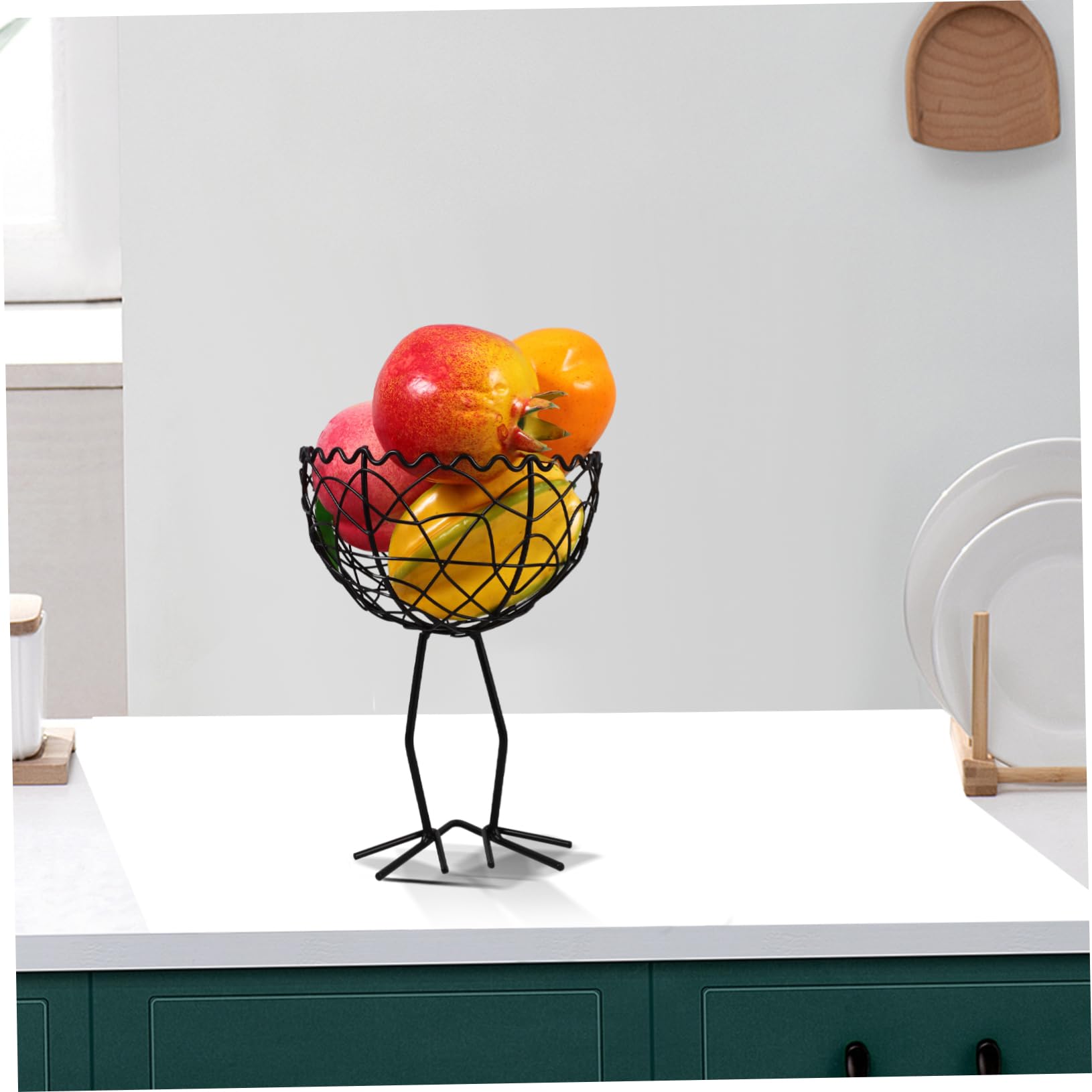 Panier à Fruits Métal Cabilock Panier à Deux Pour Fruits Corbeille