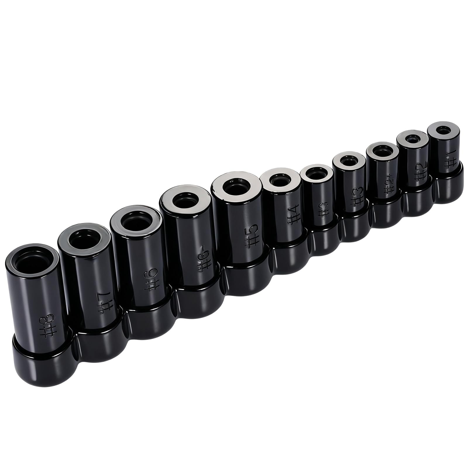 Douilles de robinet 70700 MCTI pour filetages standard NPT 1/2 et 1/8 pouce, lot de 11 pièces