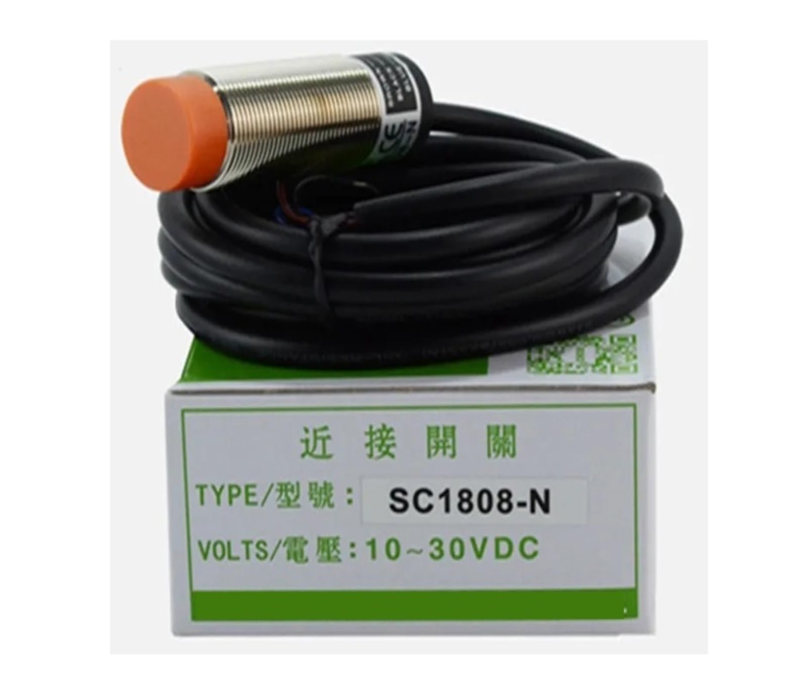 XDDQWSWA 1PC DC Proximity Switch Sensor SC1808-N N2 P2 KP2 A1 A2(SC1808-N)