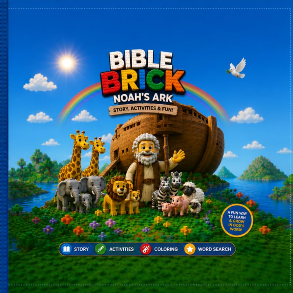 Bible Brick: Noah’s Ark: Story, Activities & Fun! (Bible Brick Adventures)