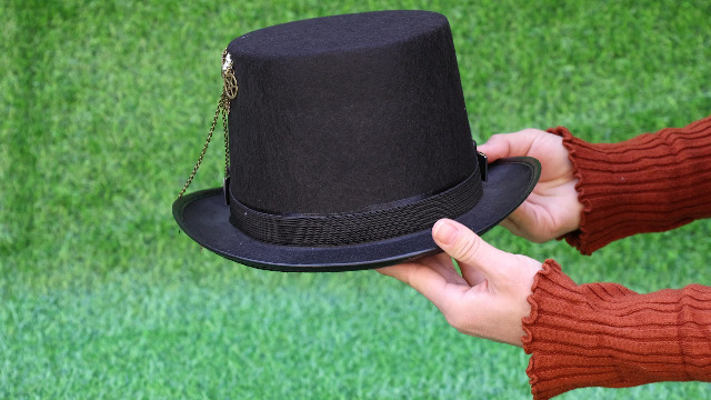 GRACEART Steampunk Hut Unisex - Victorian Cosplay Mit Abnehmbarer Brille