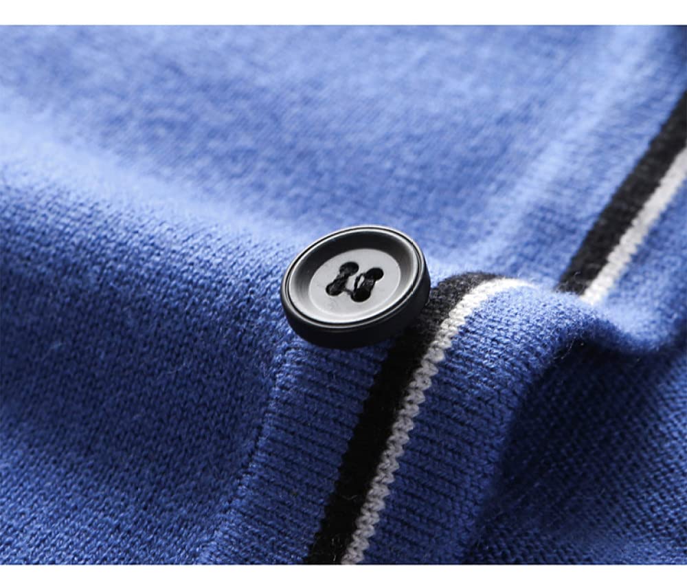 Herren Pullunder Weste - Strickweste Knopfstrickjacke Top/Autum Fashion Button Burgund Cardigan Strick Tank Top Pullover Pullover V Hals Strick Weste Männer Business Ärmellose Freizeit M