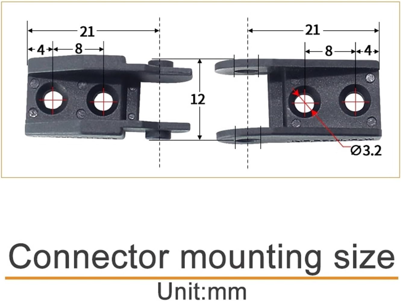 Transmission Chain of Power 1meter Cable Drag Chain Bridge Type Cannot be Opened Series of JN07Q.1.B 7 * 7 Bending Radius R15 18 28 Transmission Chain of Power(15mm)