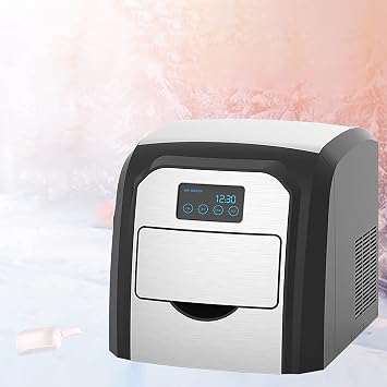 Ice Maker Machine Compact Ice Maker Commercial Small Automatic Ice Maker Household Mini Multi-Function Ice Cube Making Machine