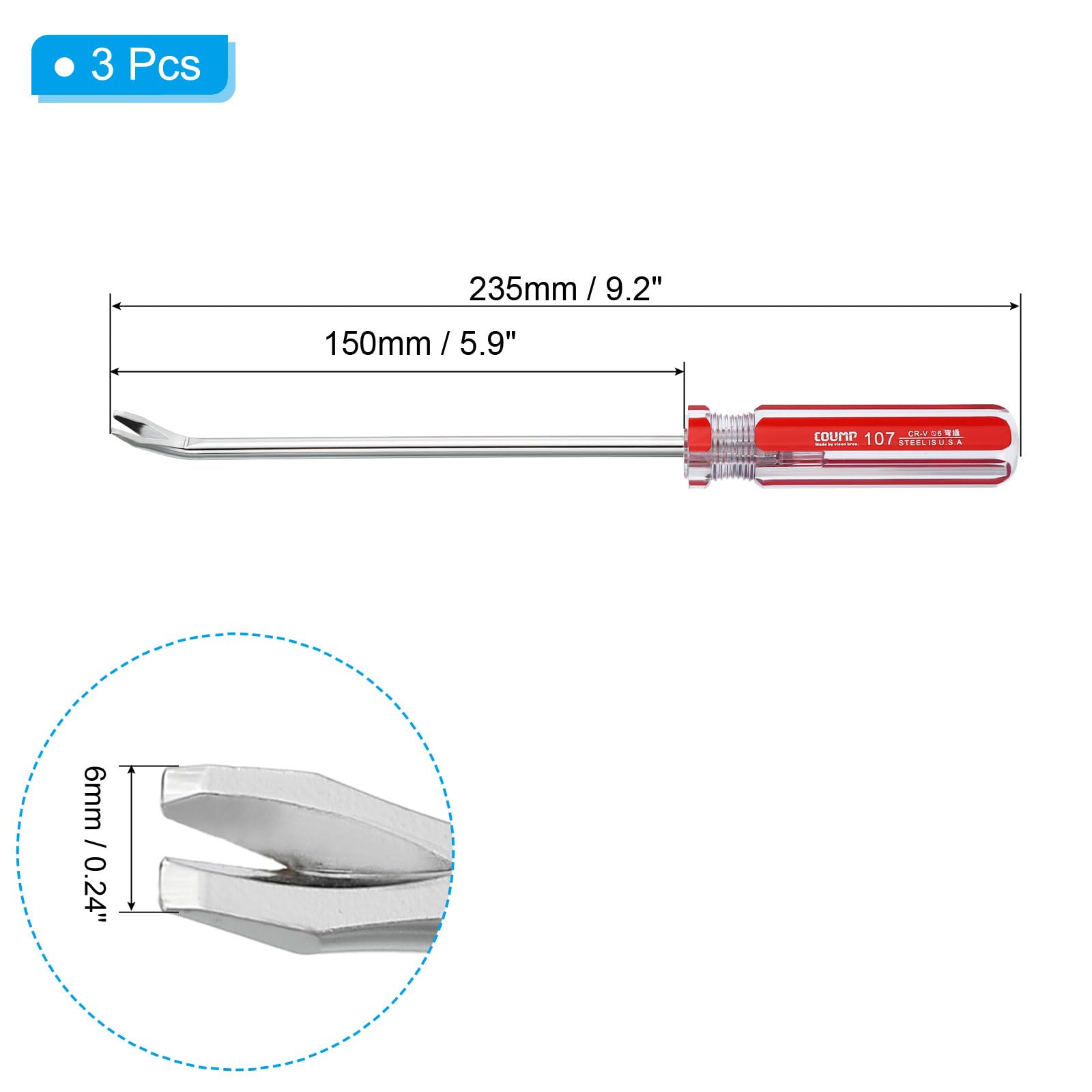 PATIKIL Upholstery Staple Remover - Image 2