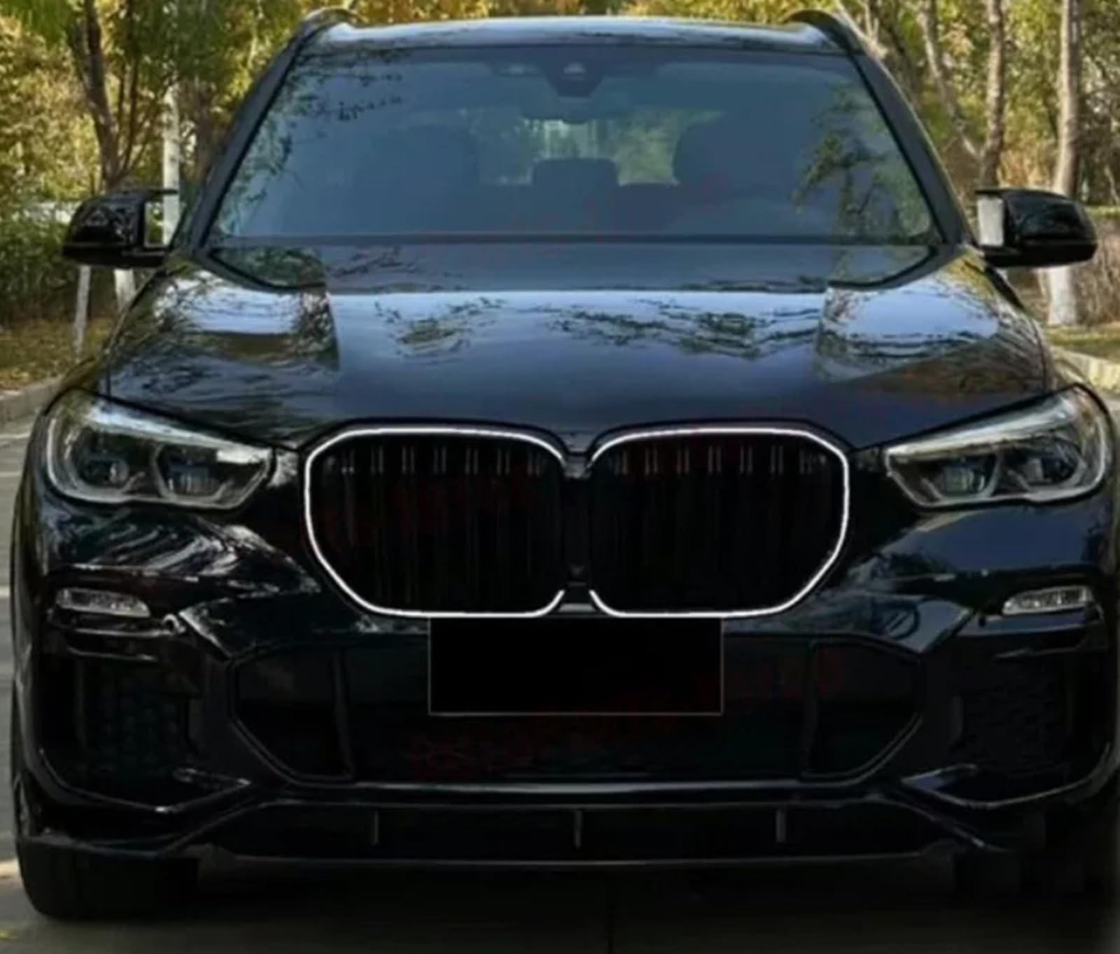Amazon.com: Front Bumper Kidney Grille Grill With LED Light For
