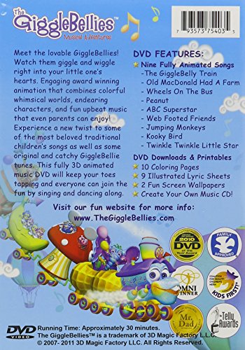 The GiggleBellies Musical Adventures Volume #1