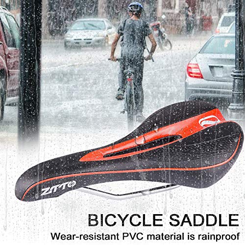 Selim de bicicleta, Andoer Assentos de bicicleta de corrida largos e ocos para bicicleta de montanha