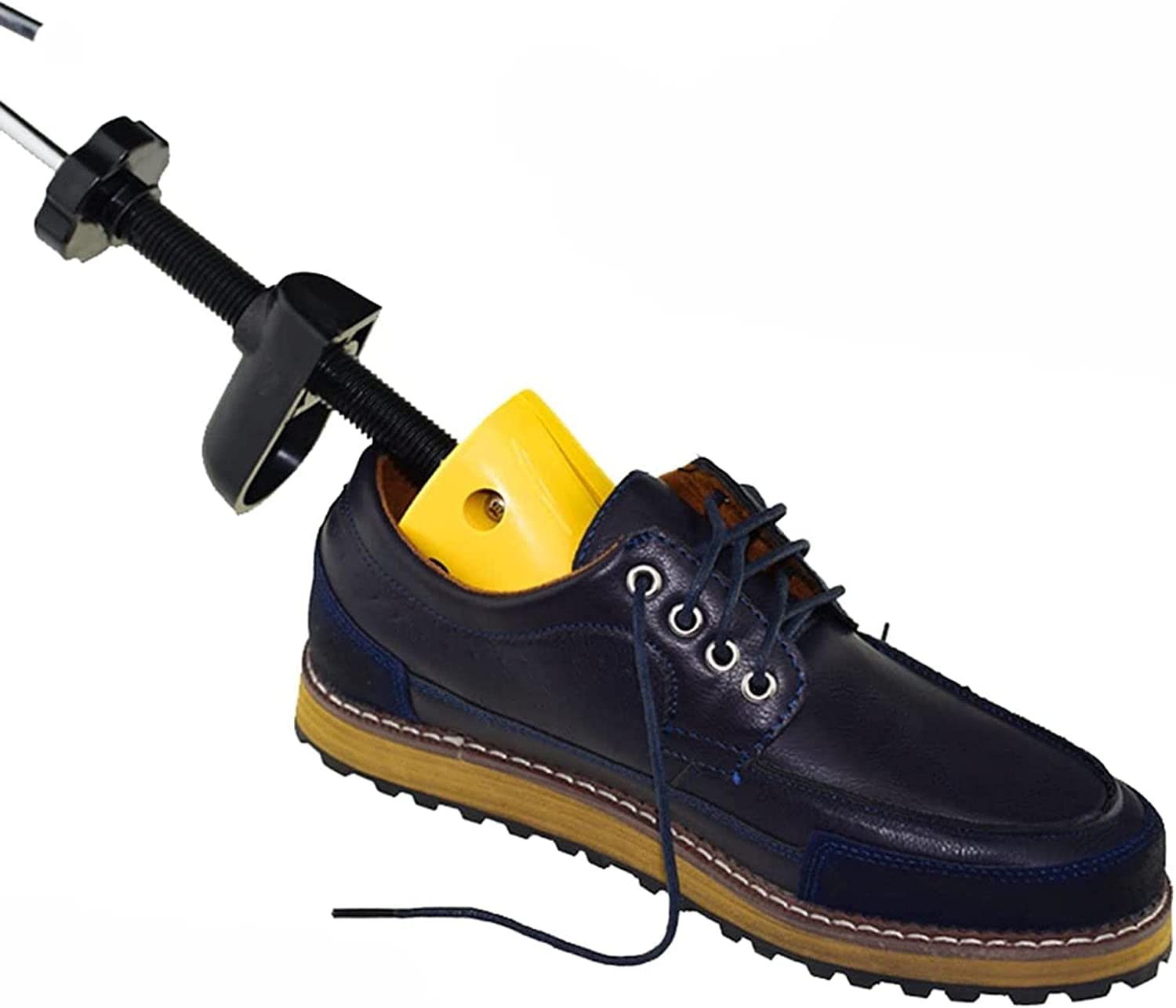 Moldeador de zapatos, camilla de zapatos 1 pieza Unisex Ajustable de plástico Camilla de zapatos Expansor de zapatos Hombres Mujeres Árbol de zapatos Tacón alto Mango de metal Soporte para zapatero (