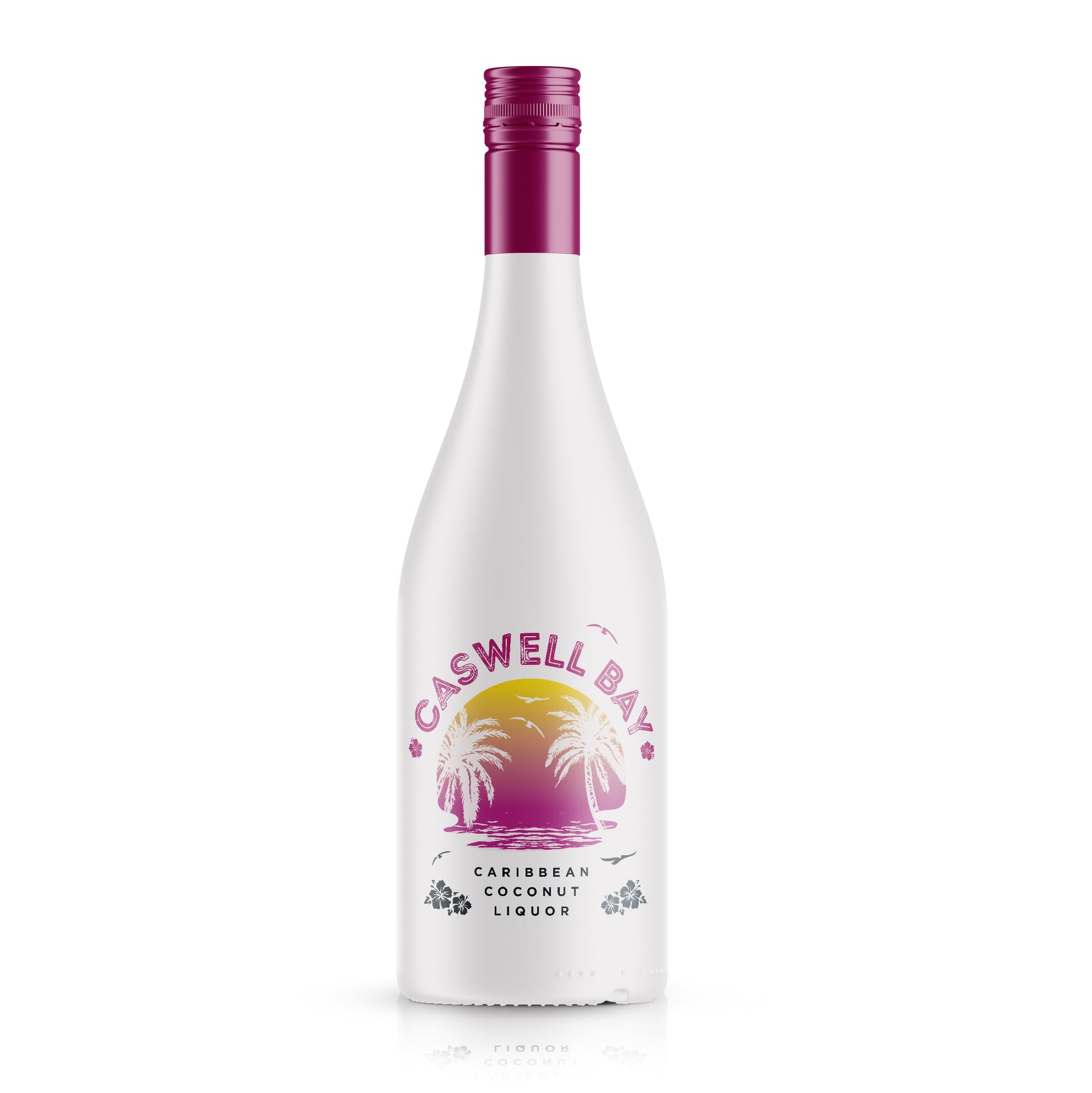 Caswell Bay Caribbean Coconut Liquor ABV 15% 70 centilitres / 700 millilitres | Perfect for Cocktails or Mixing with Soft Drinks, Creamy & Refreshing