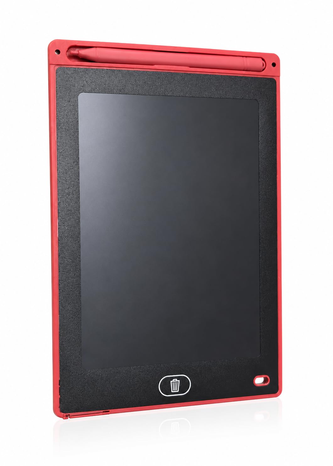 lcd writing tablet for kids & adults with stylus | one-click erase, colour display screen, built-in stylus holder, lightweight & portable, no blue light