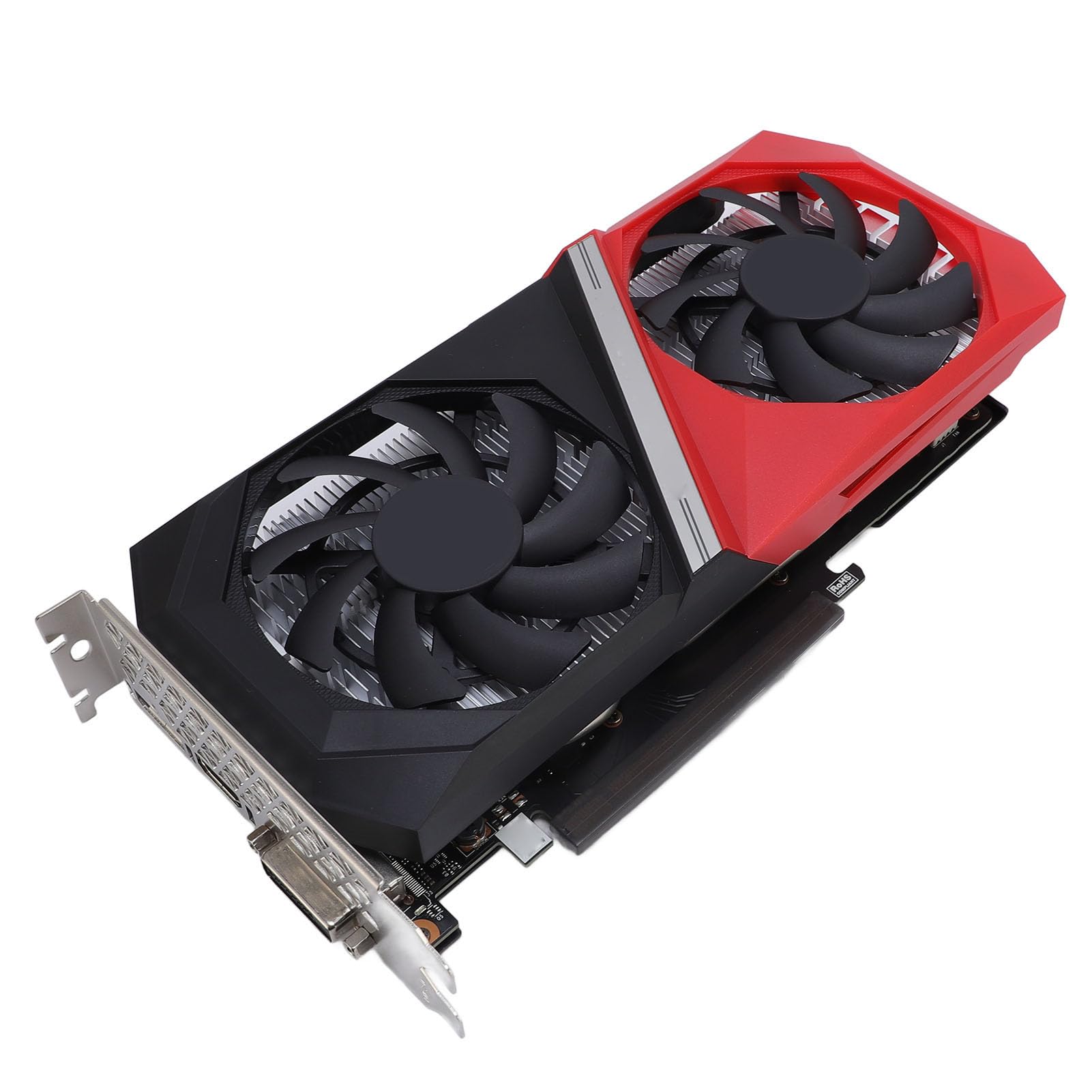 LICAEVEY Karta Graficzna do Gier, Podwójny Wentylator Cichej Karty Graficznej, 8GB 128bit 1552MHz 14000MHz PC Komputer Stacjonarny Video GPU do Gier 7 8 10 10
