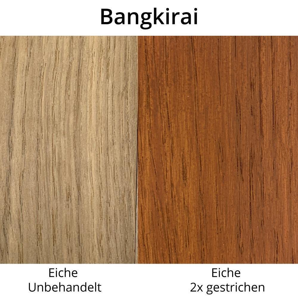 LINEA NATURA Olej tarasowy olej do drewna olej pielęgnacyjny drewno ochrona drewna bazy oleju naturalnego kolorowy 2,5 l Bangkirai