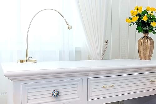 Miniatura 2 de Juego de 10 pomos coloridos de cerámica para cocina, gabinete, cajón, armario (multicolor)