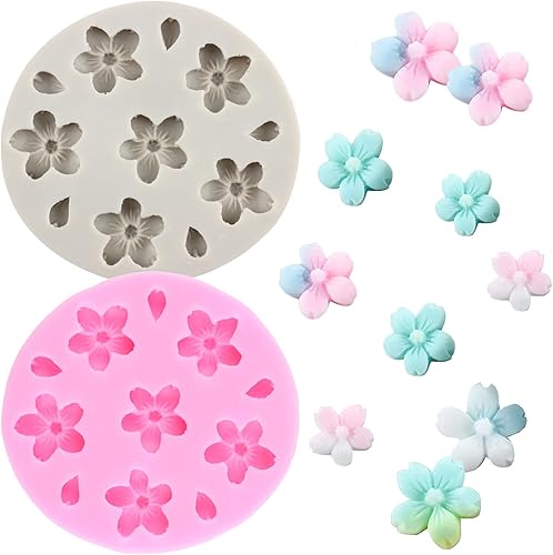 Moldes de silicona para fondant de margaritas, moldes de silicona para crisantemo, molde de chocolate para decoración de pasteles, decoración de