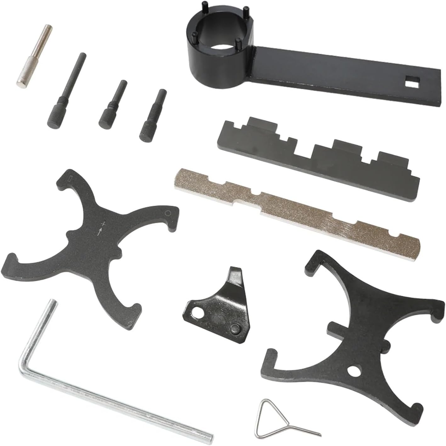 Engine Timing Locking Tool Camshaft Holding Set Compatible with Citroen Peugeot C4 C5 206 307 607 Diesel Petrol Engines 2.0 2.3