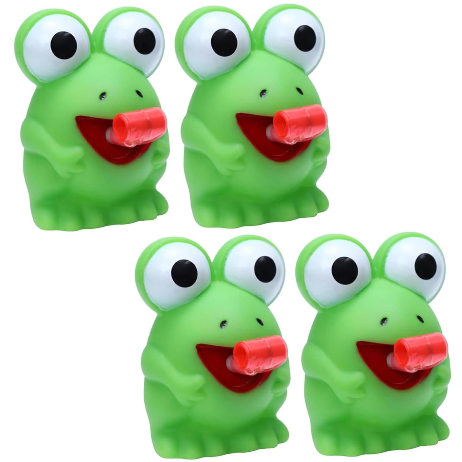 4 Pack Attention Autism Bucket Tools, Frog Sensory Squeeze Pop Up Tools for Stress Relief Adults Office Desk Fidget Tools for Therapy Autism Bucket Time