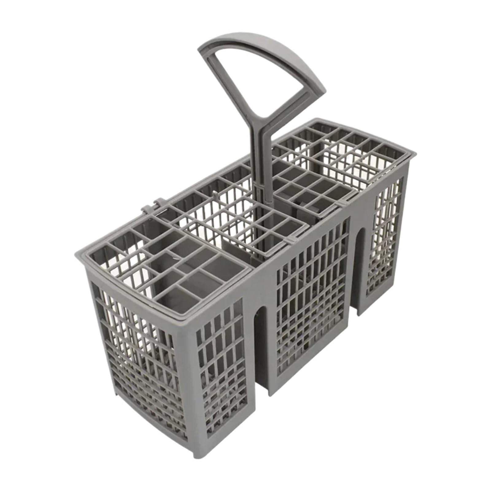 Cesta de cubiertos para lavavajillas con soporte Bauknecht para cubiertos de cocina Sto Solut y accesorio fácil de limpiar