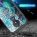 BENTOBEN Compatible with Moto G7 Power Case, Moto G Power 7th gen Case, Moto G7 Supra Case, 2 in 1 Soft TPU Bumper Hard PC Glow in The Dark Protective Case for Motorola Moto G7 Power/G7 Supra, Mandala