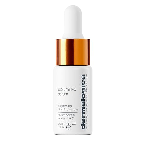 Dermalogica Suero Biolumin-C, suero de vitamina C para manchas oscuras para rostro con péptido y AHA - Exfolia y reduce la pigmentación