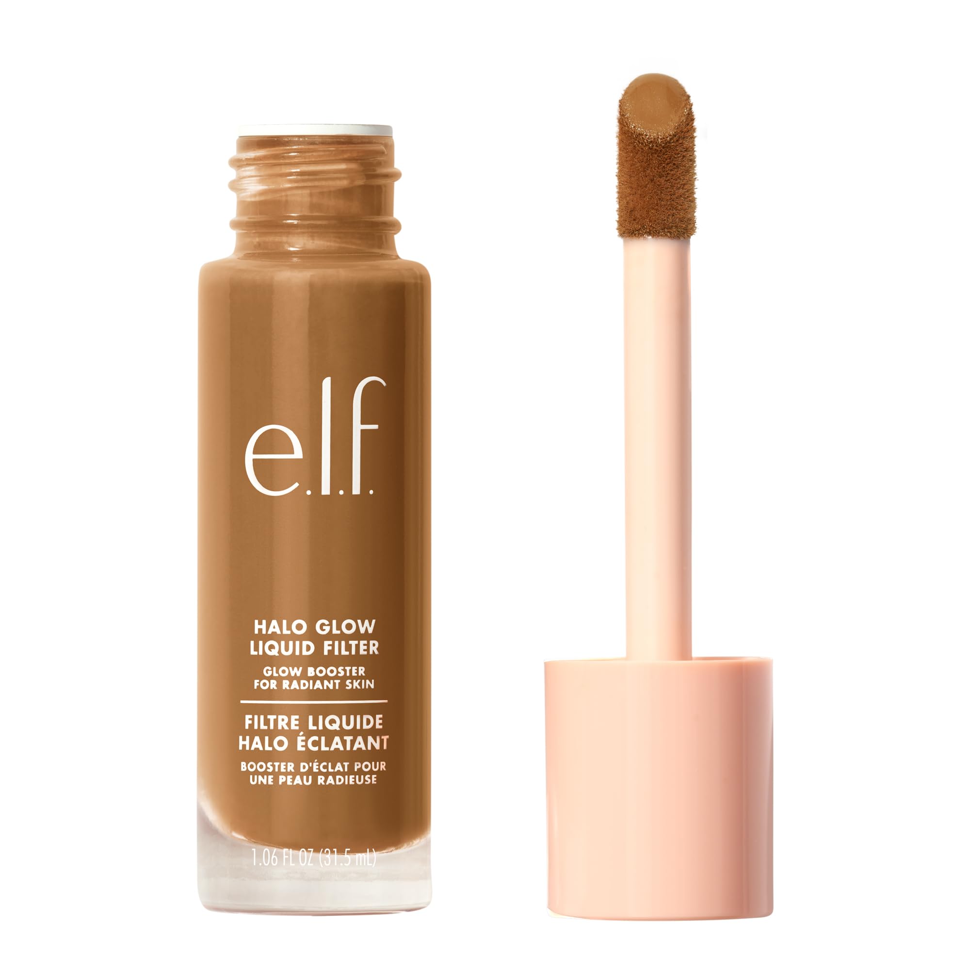 e. l.f. Cosmetics Halo Glow Liquid Filter in 5.5 Medium & Tan Neutral Warm - Vegan and Cruelty-Free Makeup