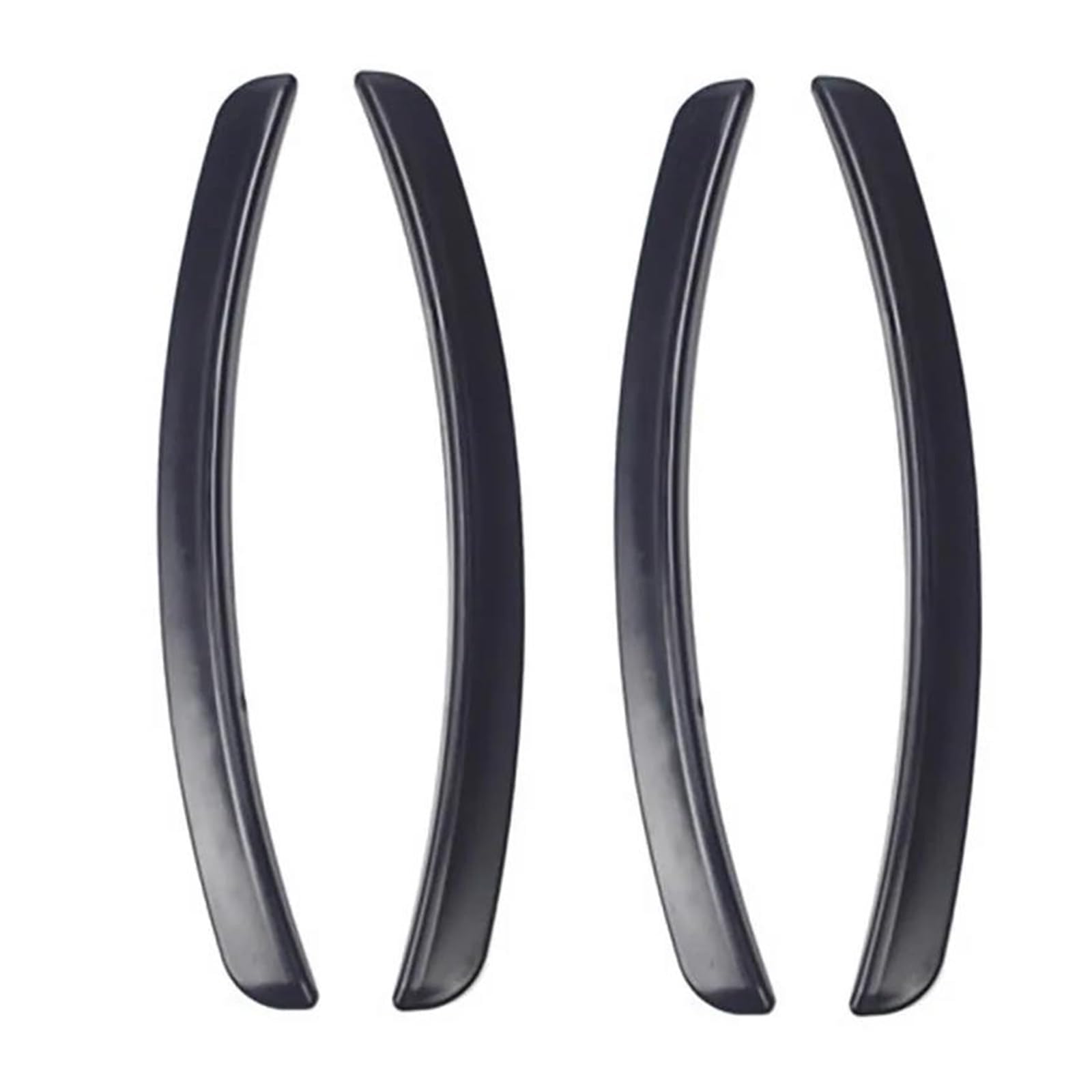 AFCSBH Car Wheel Arch Protector Strips for Mazda RX-8 (SE3P 2003-2012), 24cm Universal Rubber Fender Flares, Anti-Collision Wheel Eyebrow Guard, Self-Adhesive Scratch Protector,4PCS