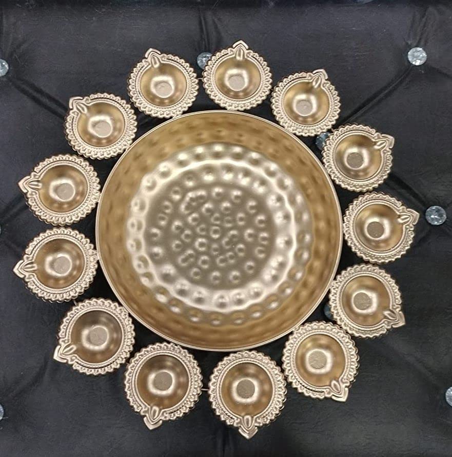 2-delige set decoratieve schalen hart, matzwarte houten kom in de vorm