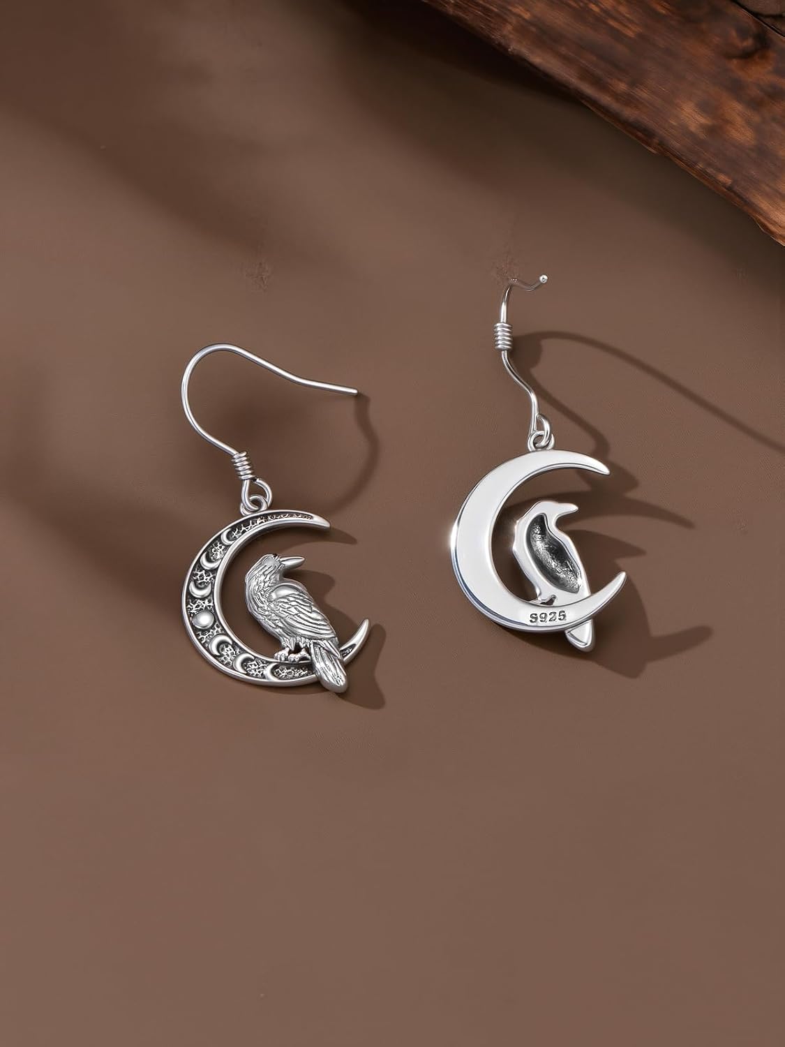 Animal/Leaf/Gothic Dangle Earrings 925 Sterling Silver Animal/Leaf/Gothic Dangle Drop Earrings Easter/Halloween/Christmas Jewelry Gifts for Women Her - Image 5