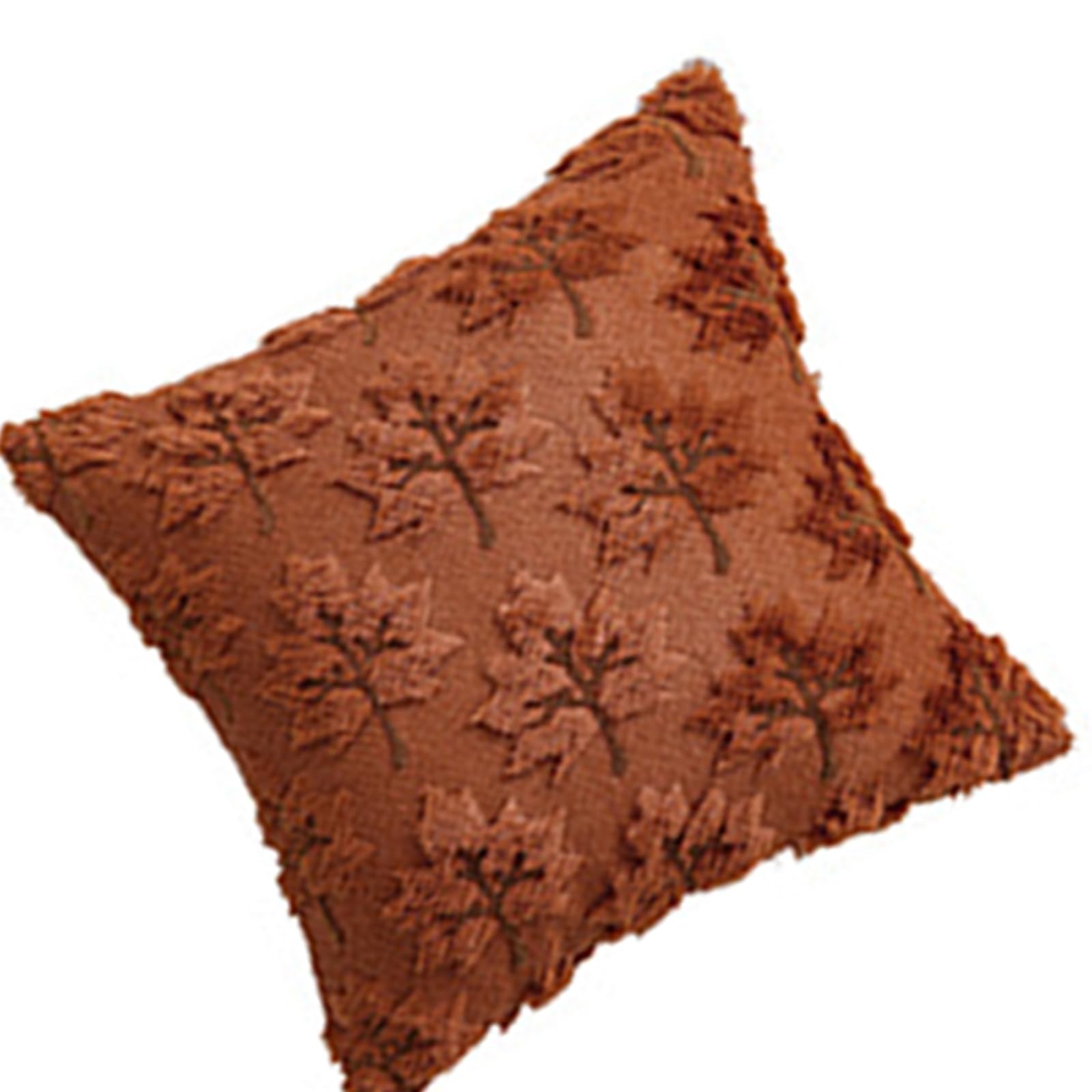 Xjdzineq Fall Design Plushes Pillow Cover Cozys Faux Furry Decorative Pillowcase for Bed Living Room Pillowcase Plushes Pillow Cover