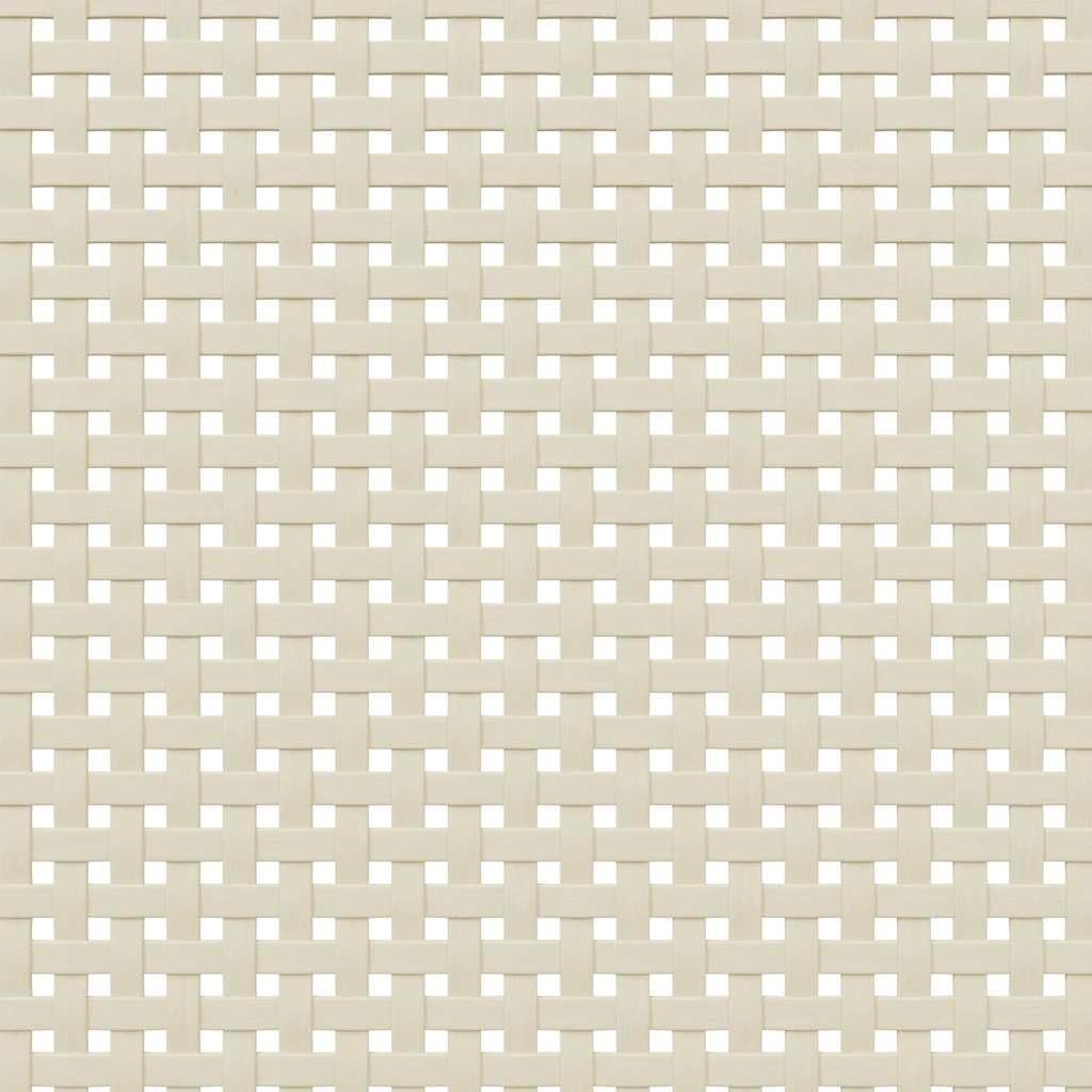 Comodino in legno massiccio e rattan, marrone, 40 x 35 x 48 cm, SENJA