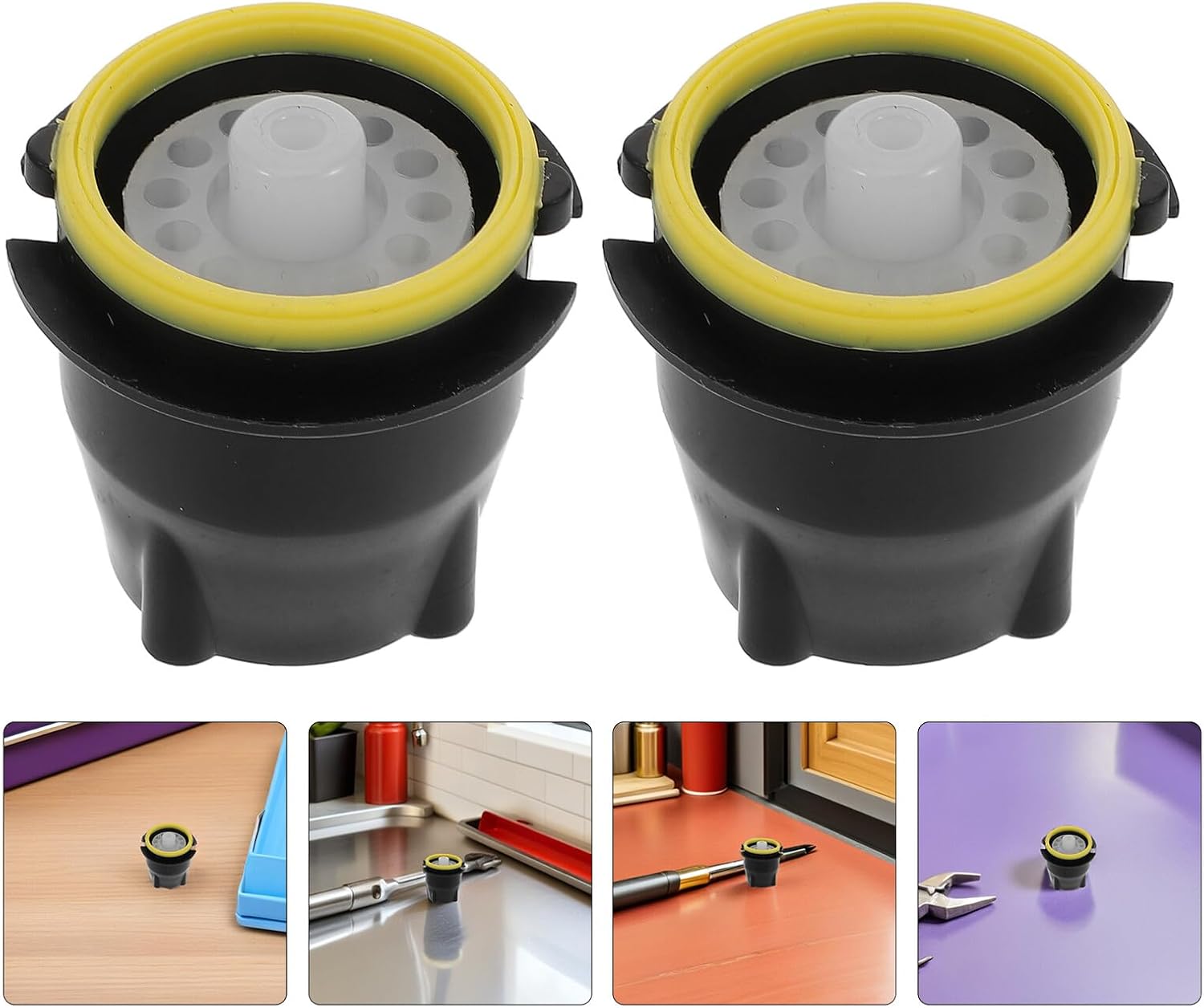 Baluue 2 Sets Internal Valve Nozzle for Soda Maker Commercial Beverage Machine Replacement Parts Carbonated Drink Valve and Soda Nozzle Repair Kit for Juice Dispensers