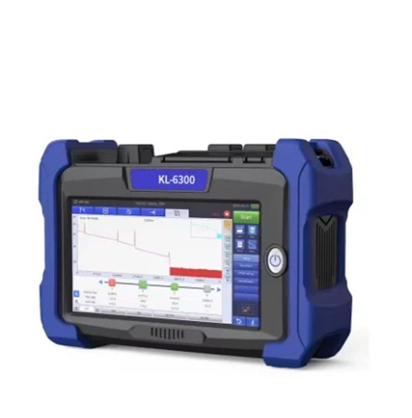Réflectomètre optique automatique de domaine temporel OTDR FTTH de KL-6300, écran tactile de 7 pouces for les tests de fibres actives PON(KL-6300-S1)