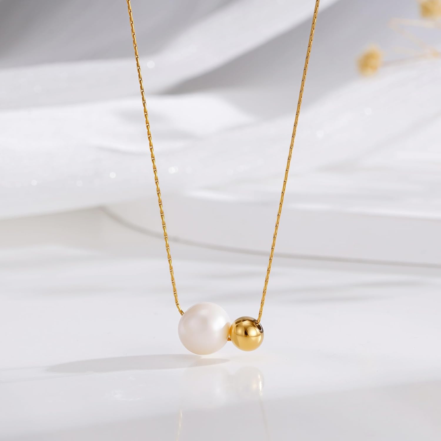 Pearl Necklace Set for Women - Image 3