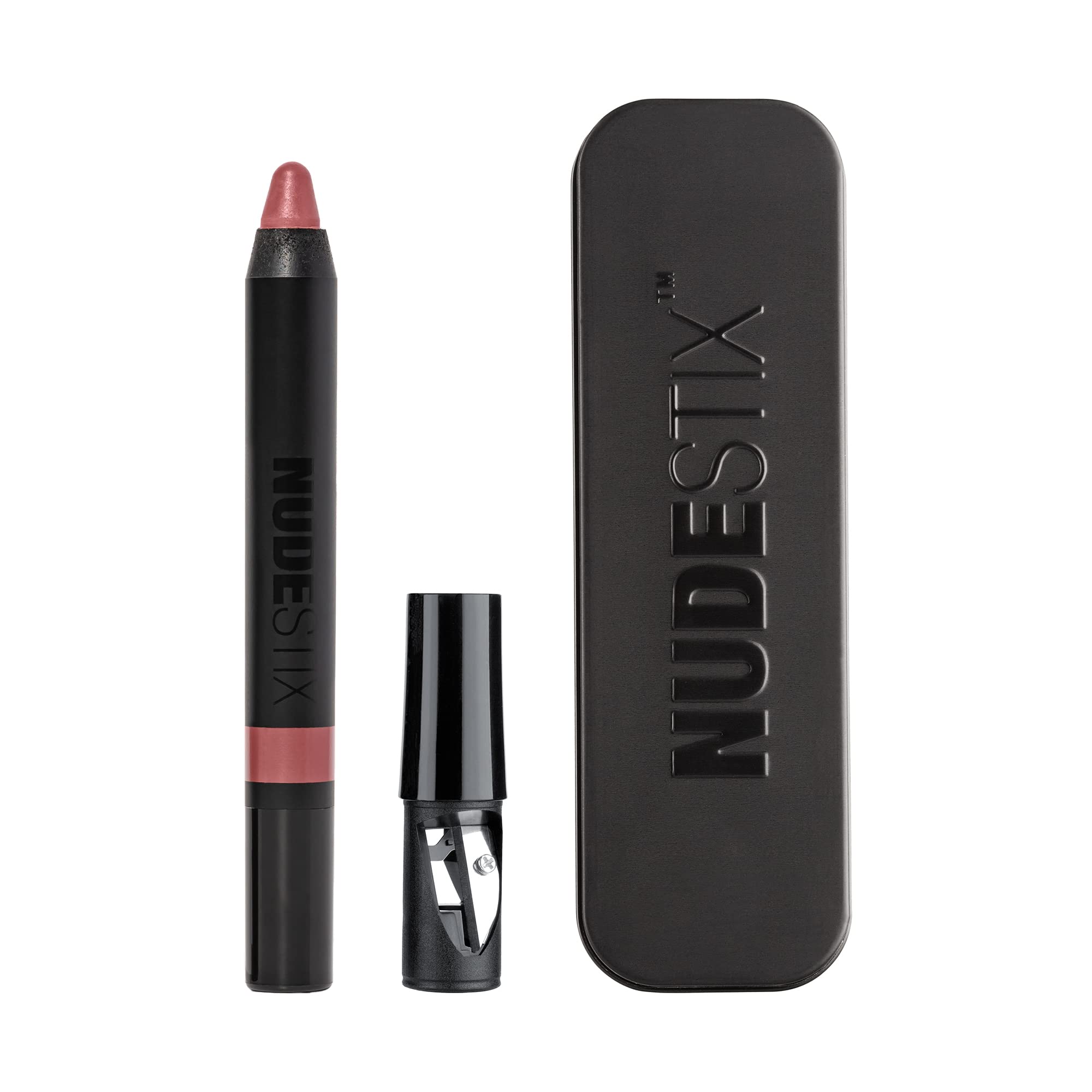 Intense Matte Lip + Cheek Pencil – 3-in-1 Long-Wear Matte Lipstick, Lip Liner & Blush Stick | Waterproof, Vegan, Preservative-Free