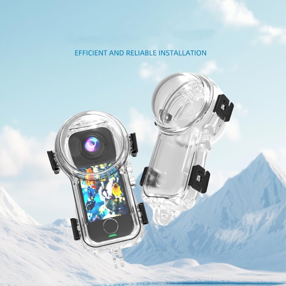 Fotocamera sportiva Custodia impermeabile per 360 x4 Air 50M Subacquea Immersione Shell