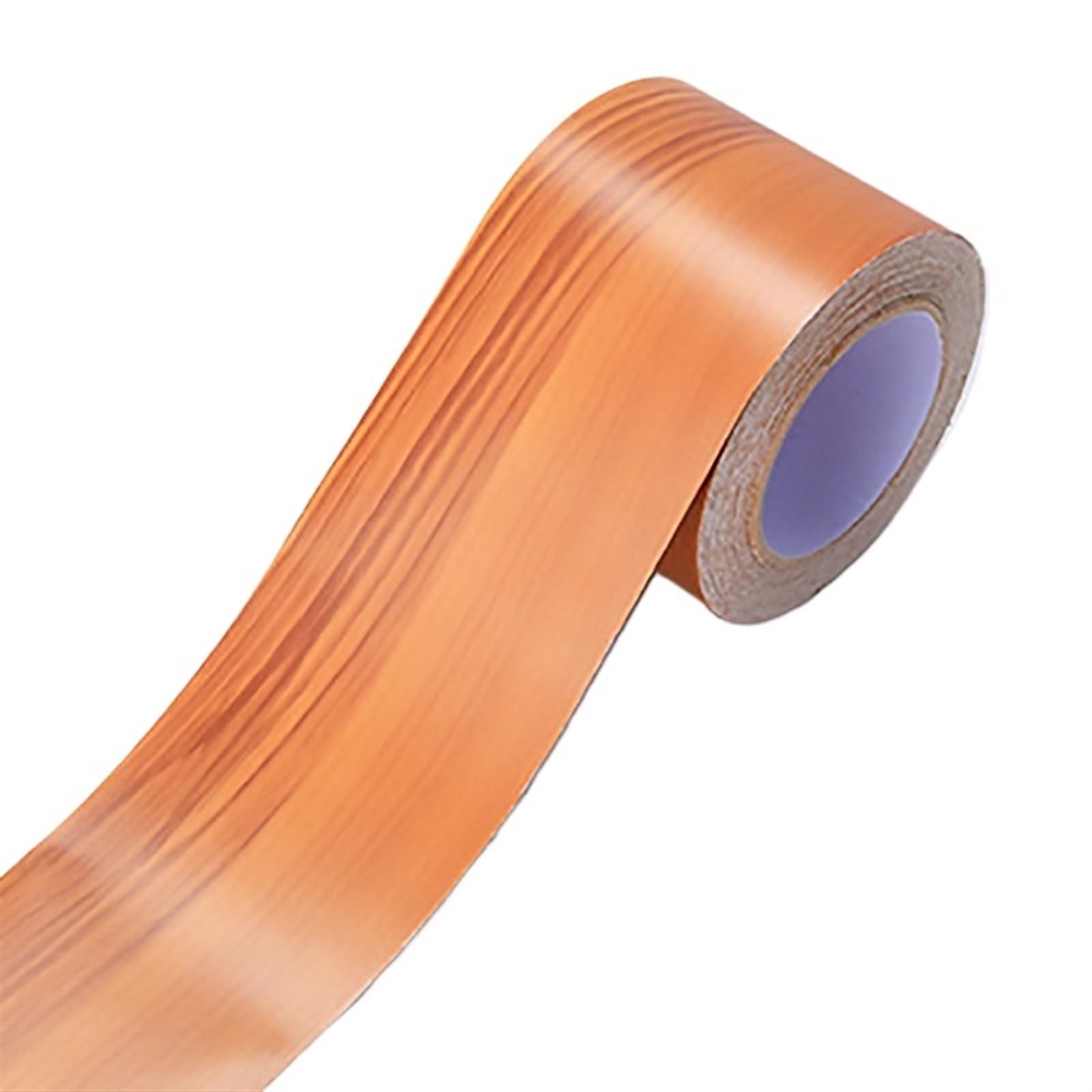 Yxinaer 01 Dado Rail Self Adhesive Border Sticker Self-Adhesive Waterproof Wallpaper Sill Door Frame Floor Wall Decor Wood Grain Baseboard(,1Mx10cm)