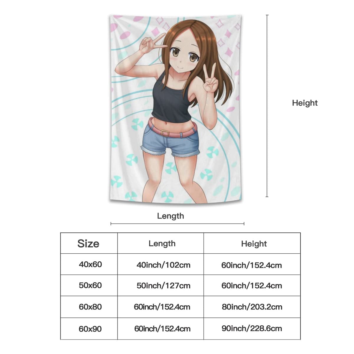 Amazon.co.jp: からかい上手～高木さん タペストリー 多機能 壁飾り