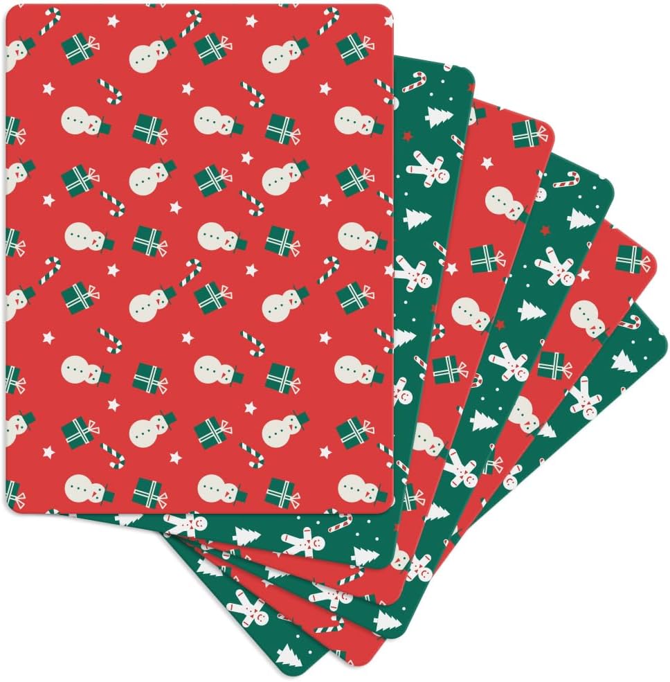 Christmas Flexible Cutting Boards For Kitchen – Non Slip Plastic Cutting Mat boards for kitchen With Food Icons & “EZ-Grip” Back (Set Of 6 Mats) – BPA Free, Dishwasher Safe and Easy To Clean Christmas Flexible Cutting Boards For Kitchen – Non Slip Plastic Cutting Mat boards for kitchen With Food Icons & “EZ-Grip” Back (Set Of 6 Mats) – BPA Free, Dishwasher Safe and Easy To Clean