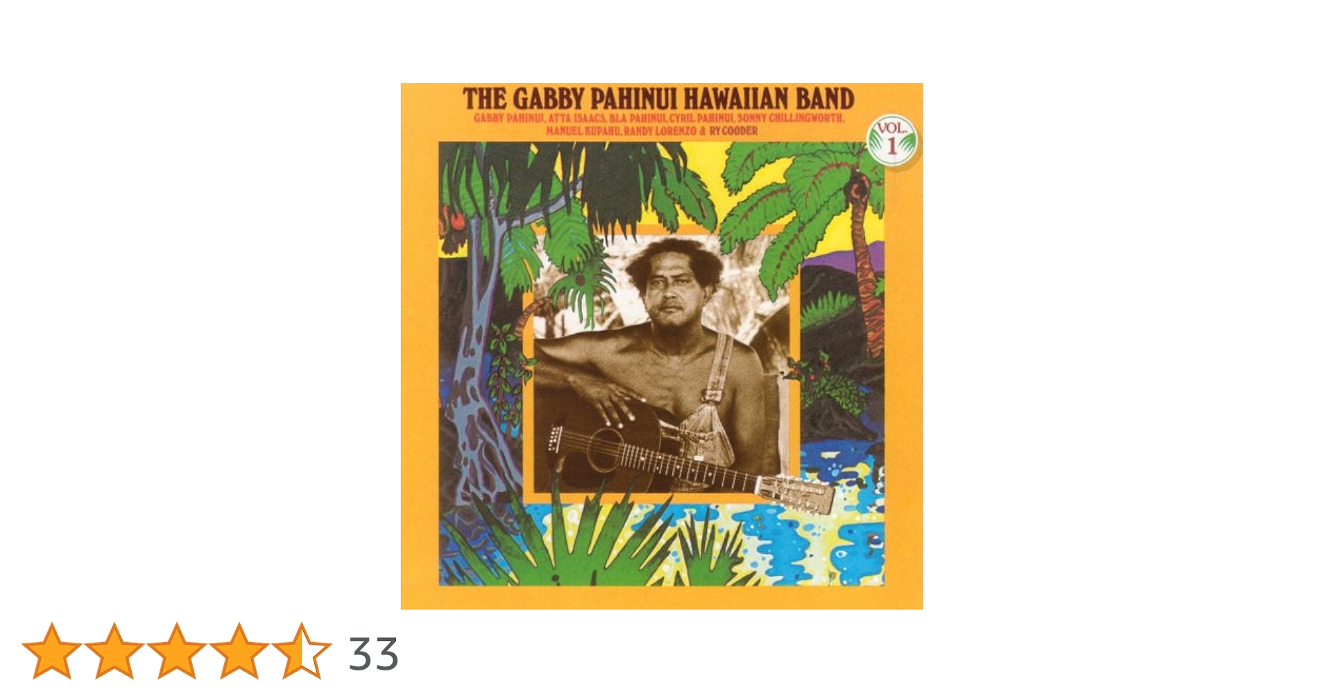 Hawaii LP Gabby Pahiui Band ハワイレコード The Gabby Pahinui Hawaiian Band – The Gabby Pahinui Hawaiian