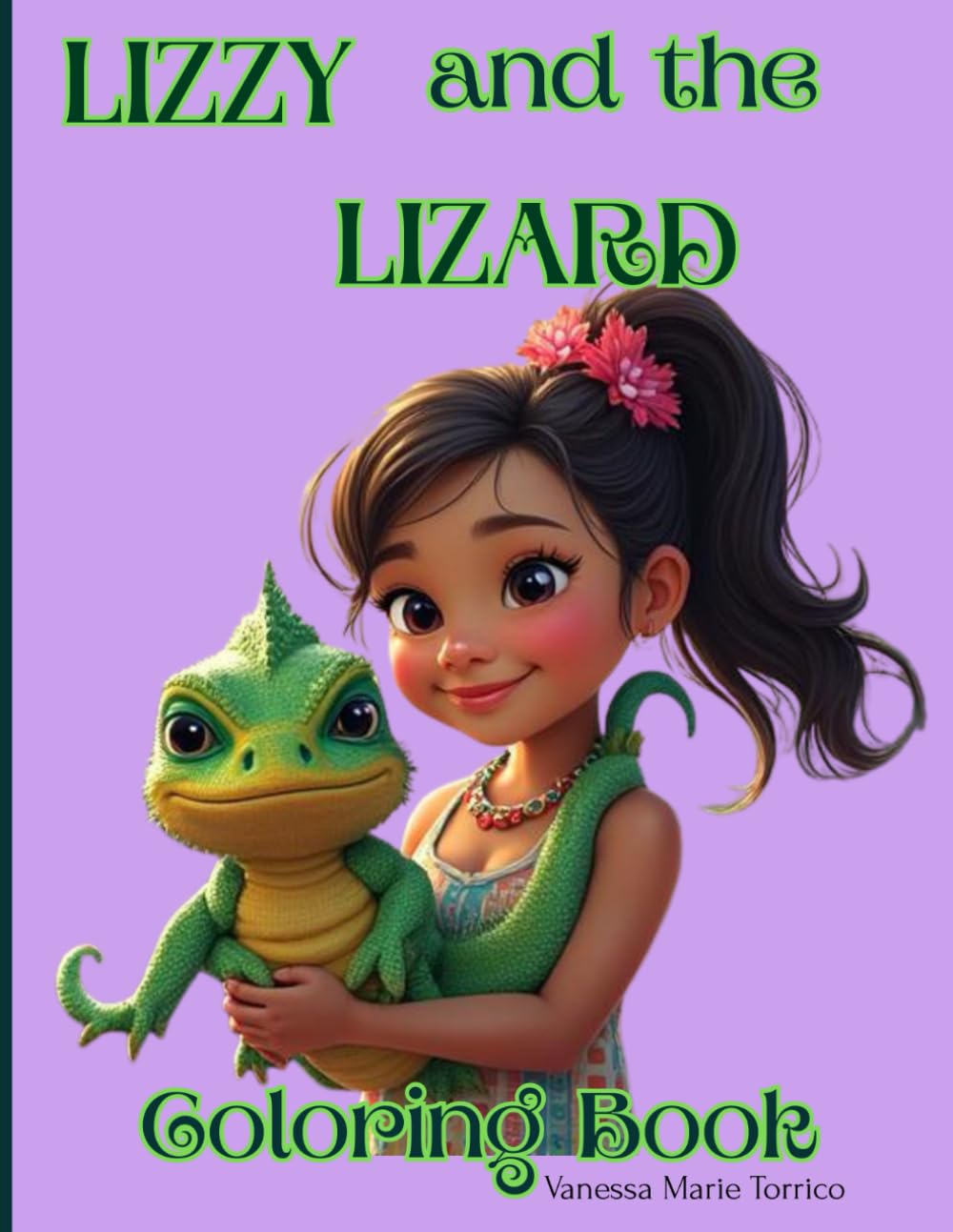 Lizzy and the Lizard Coloring Book