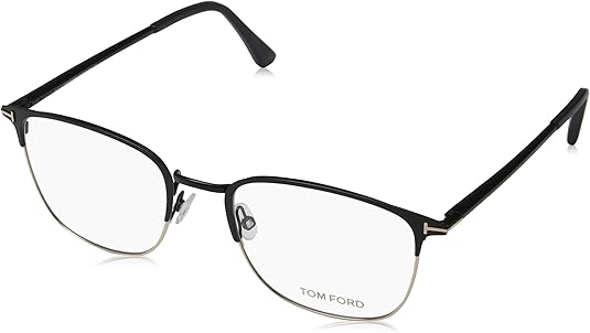 Eyeglasses Tom Ford FT 5453 002 Matte Black, Shiny Rose Gold
