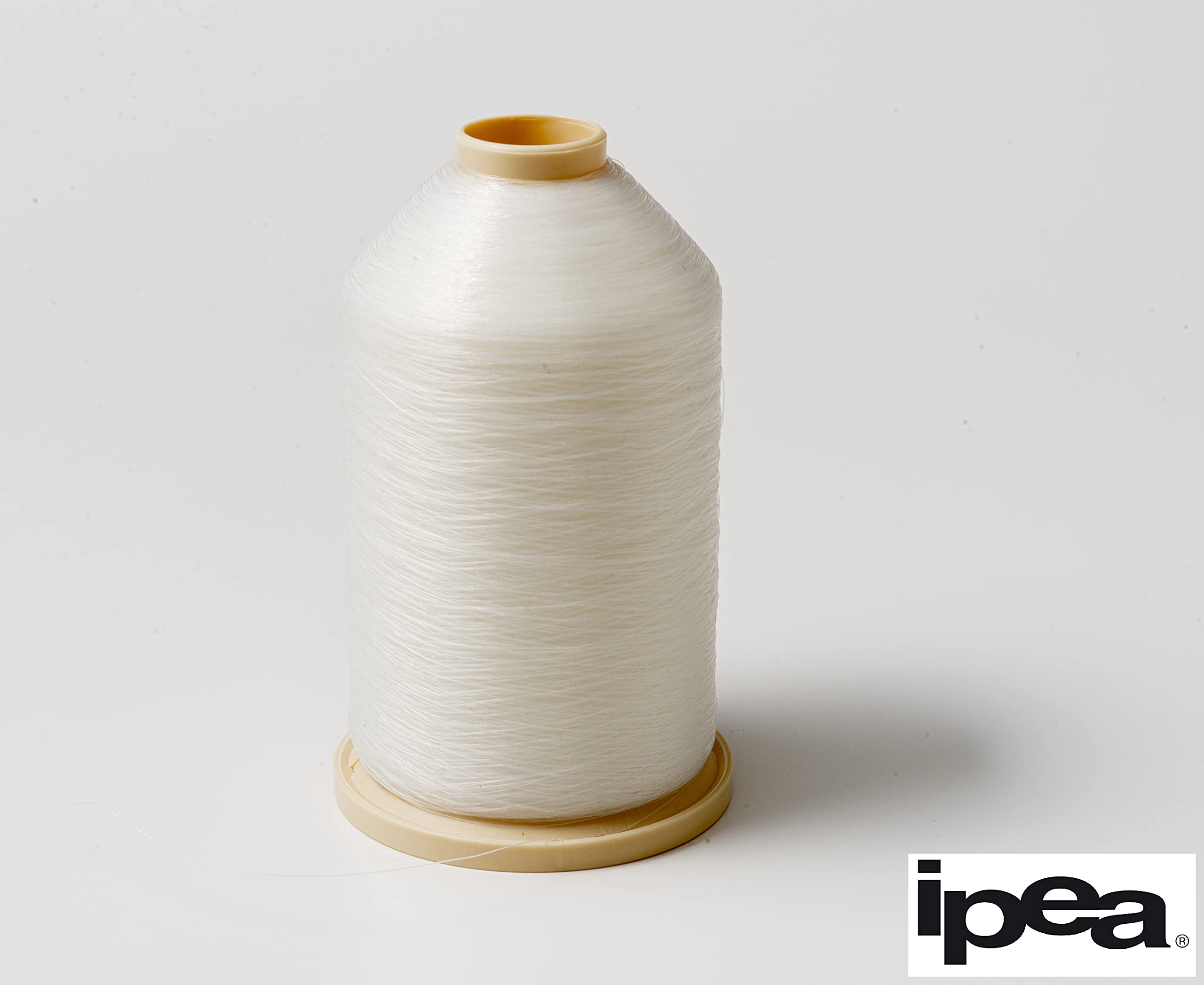 IPEA Filo in Nylon Trasparente 0.25 mm (Non Elastico) - Grande Bobina da ben 5000 metri per Cucito, Braccialetti, Accessori - Filato Invisibile da Cucire per Collane e Perline - Spesso 0,25 millimetri