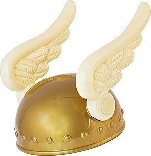 W WIDMANN MILANO Party Fashion8542A – gallierhjälm, med infällbara vingar, ramare, tillbehör, huvudbonad, karneval, temafest - Amazon Deal & Rabatt