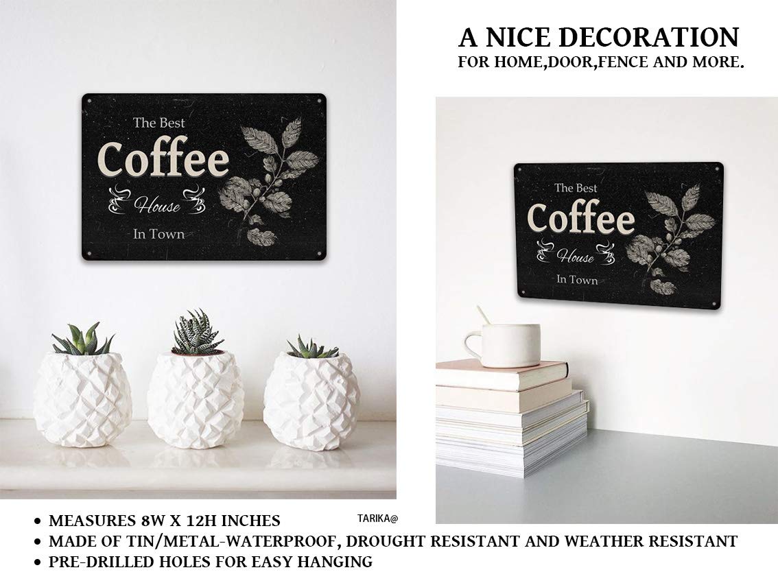Bombay Targa Decorativa In Metallo Effetto Retrò – Rustica, Scritta In Corsivo Per Pareti Di Casa O Giardino - 3