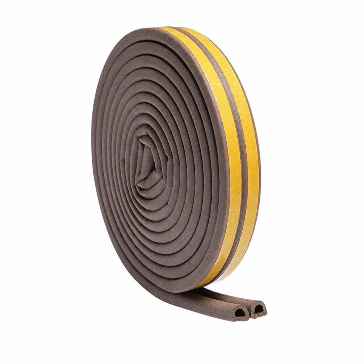 6M Rubber Seal Weather Strip Foam Sticky Tape Door Window Draught Excluder-1pcs-6M
