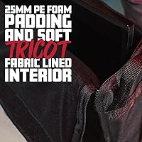 Vista 2 de Bolsa de transporte doble acolchada de nailon Gator Cases para transportar (2) pantallas LCD, monitores y televisores de entre 19" - 24